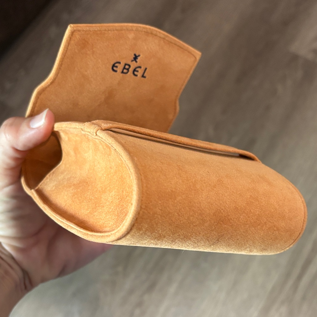 Ebel Suede Leather Watch Pouch — image 5 of 7
